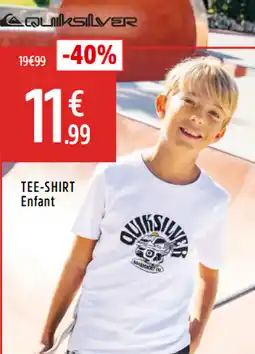 Intersport QUICKSILVER Tee-shirt enfant offre