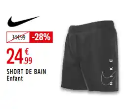 Intersport ADIDAS Short de bain enfant offre