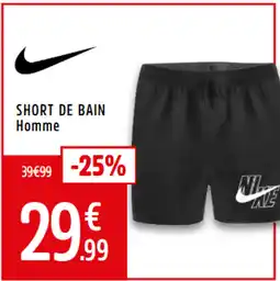 Intersport NIKE Short de bain homme offre