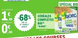 E.Leclerc Drive Cereales completes bio bjorg offre