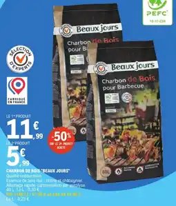 E.Leclerc Drive Charbon de bois beaux jours offre