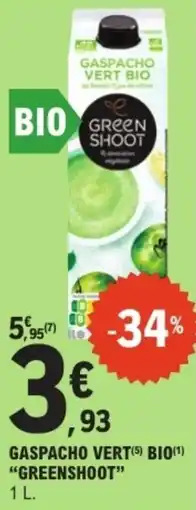 Gaspacho vert bio greenshoot