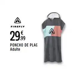 Intersport FIREFLY Poncho de plag adulte offre