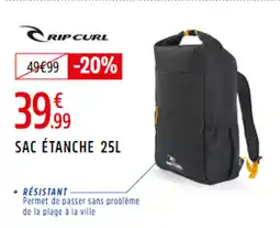 Intersport RIPCURL Sac étanche offre