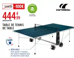 Intersport CORNILLEAU Table de tennis de table offre