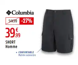 Intersport COLUMBIA Short homme offre
