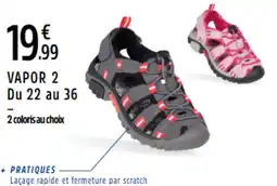 Intersport Vapor 2 du 22 au 36 offre
