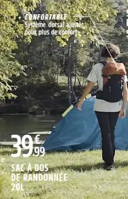 Intersport MCKINLEY sac a dos de randonnée offre