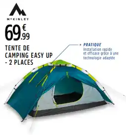 Intersport MCKINLEY Tente de camping easy up - 2 places offre