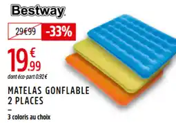 Intersport BESTWAY Matelas gonflable 2 places offre