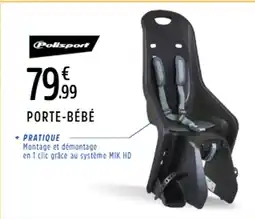 Intersport POLISPORT Porte-bébé offre