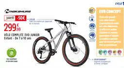 Intersport NAKAMURA Vélo complite evo junior enfant - de 7 à 10 ans offre