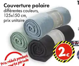 TEDi Couverture polaire offre
