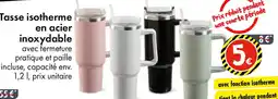 TEDi Tasse isotherme en acier inoxydable offre