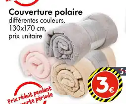 TEDi Couverture polaire offre