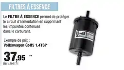 Autobacs Filtres à essence offre