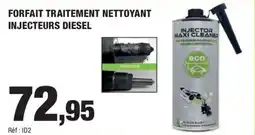 Autobacs Forfait traitement nettoyant injecteurs diesel offre