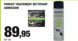 Autobacs Forfait traitement nettoyant admission offre