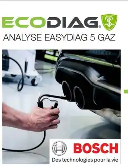 Autobacs BOSCH Analyse easydiag 5 gaz offre