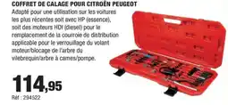 Autobacs Coffret de calage pour citroën peugeot offre