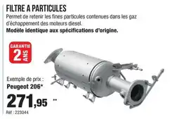 Autobacs Filtre a particules offre