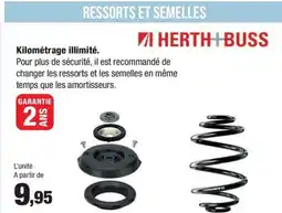 Autobacs HERTH+BUSS Ressorts et semelles offre