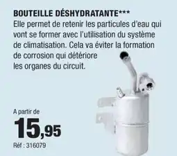 Autobacs Bouteille déshydratante offre