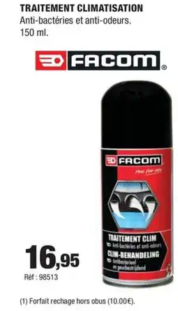 Autobacs FACOM Traitement climatisation offre