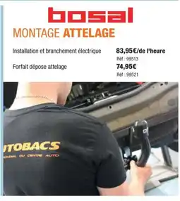 Autobacs BOSAL Montage attelage offre