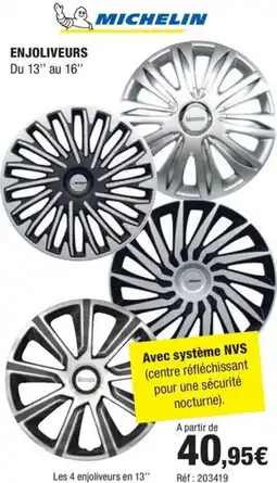 Autobacs MICHELIN Enjoliveurs offre