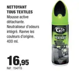 Autobacs GS27 Nettoyant tous textiles offre