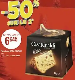 Casa rinaldi panettone