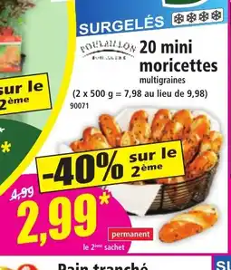Norma 20 mini moricettes offre