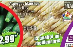 Norma Asperges blanches Iviolettes offre