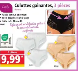 Norma Culottes gainantes offre