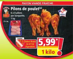 Norma Pilons de poulet offre
