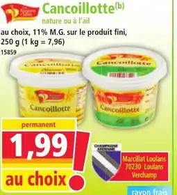 Norma Cancoillotte offre