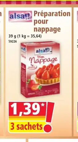 Norma ALSA Préparation pour nappage offre