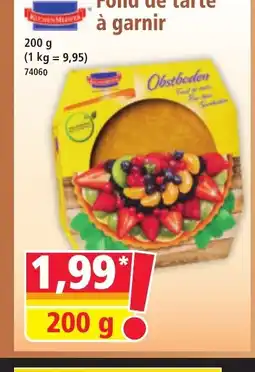 Norma Fond de tarte à garnir offre