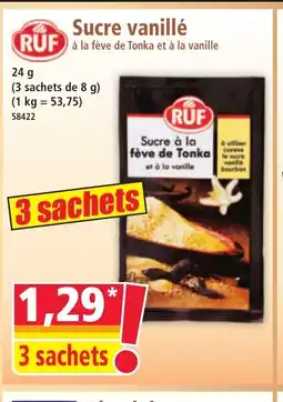 Norma RUF Sucre vanillé offre