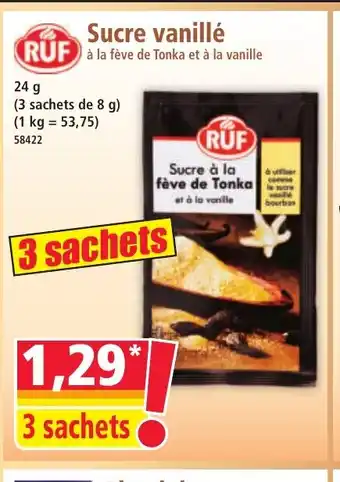 Norma RUF Sucre vanillé offre