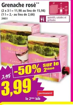 Norma Grenache rosé offre