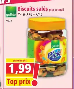 Norma Biscuits salés offre