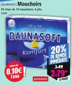 Norma DAUNASOFT Mouchoirs offre