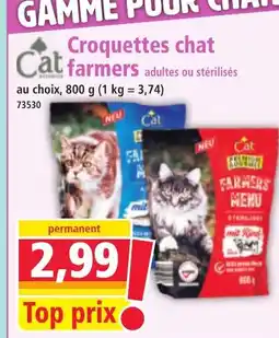 Norma CAT Croquettes chat farmers offre