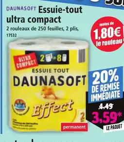 Norma DAUNASOFT Essuie-tout ultra compact offre