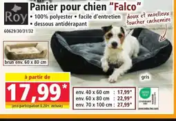 Norma ROY Panier pour chien Falco offre