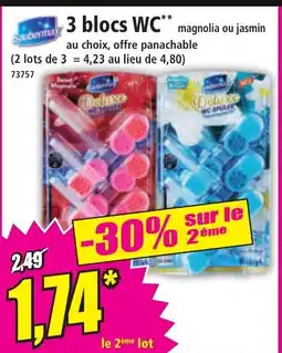 Norma 3 blocs WC offre
