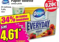 Norma OOOPS papier toilette offre