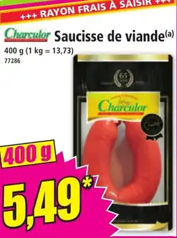 Norma CHARCULOR Saucisse de viande offre